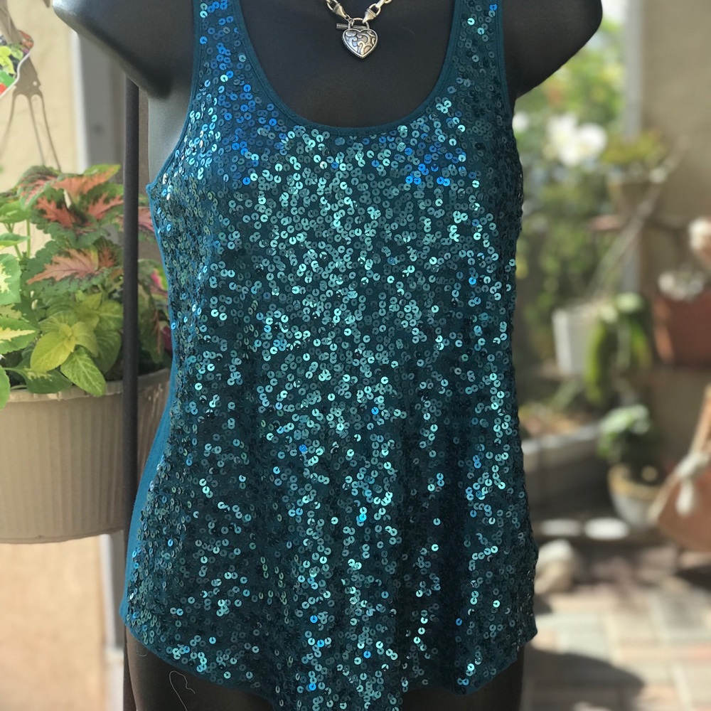 Express sequin top - Picture 2 of 4